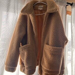 I.AM.GIA Cozy Tan Teddy Jacket